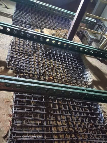 Groundworks Northampton underpinning steel support construction